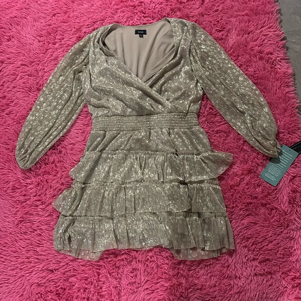 new gold dress
